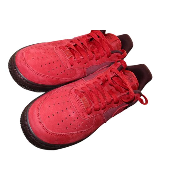 Nike Air Force 1' 07 Red Burgundy Crush Men's 7.5 - Picture 4 of 8